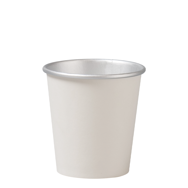 Zlato/stříbrná podšívka papírový pohár