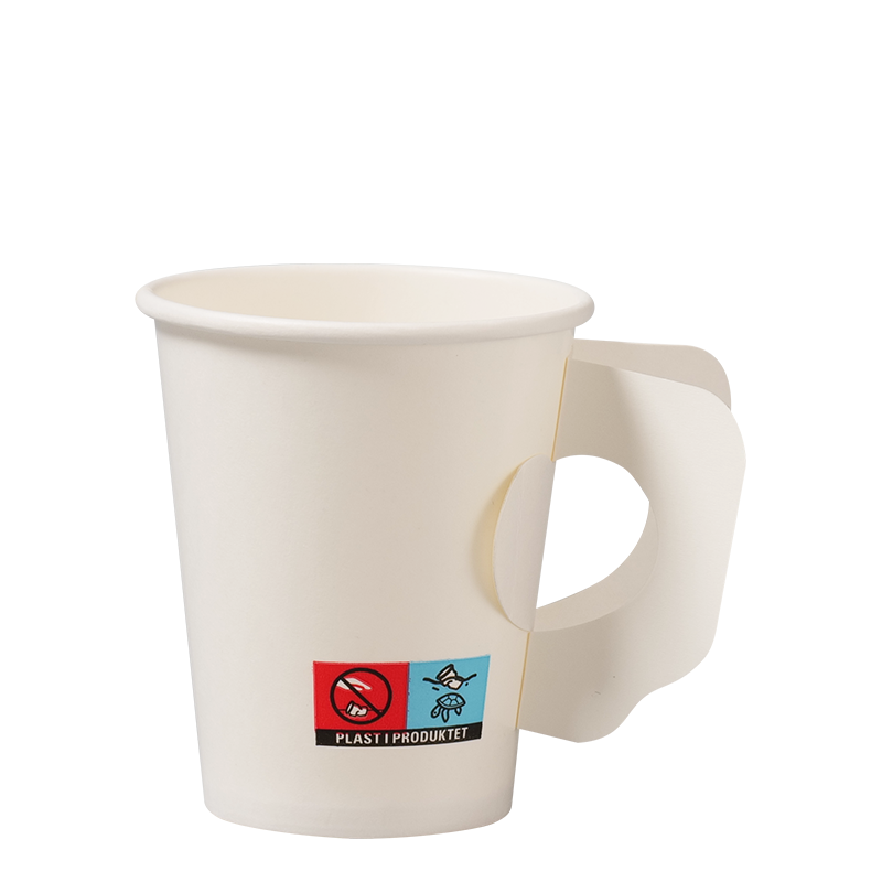 Papírový kelímek s motýlkem