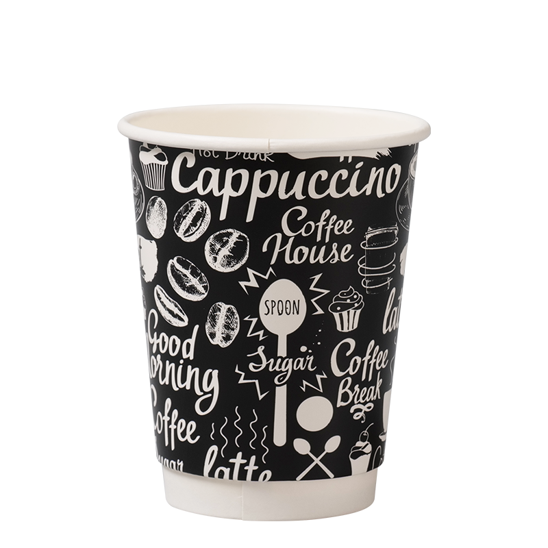 Dvojitý nástěnný papírový kelímek